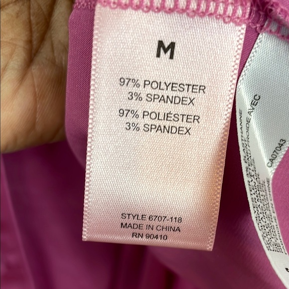 Juicy Couture Women's M Satin Pink Barbiecore Button Down Lounge Pajama Set - Picture 14 of 15